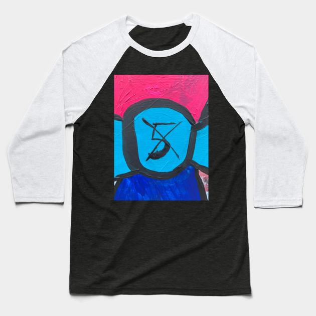 Artwork Baseball T-Shirt by Ali Kasap